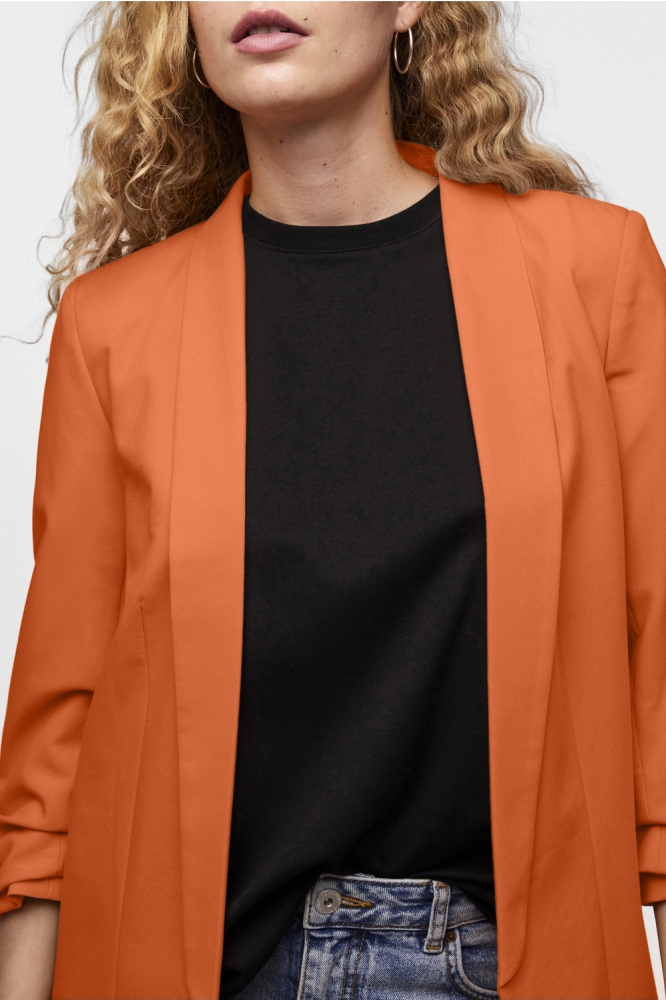 PCBOSELLA 3/4 BLAZER NOOS BC 17090996 MANDARIN ORANGE